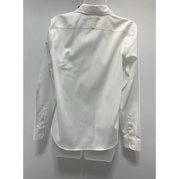 NWT Ralph Lauren Non-Iron Long Sleeve Collared Button Up Dress Shirt, White, S - Picture 3 of 8